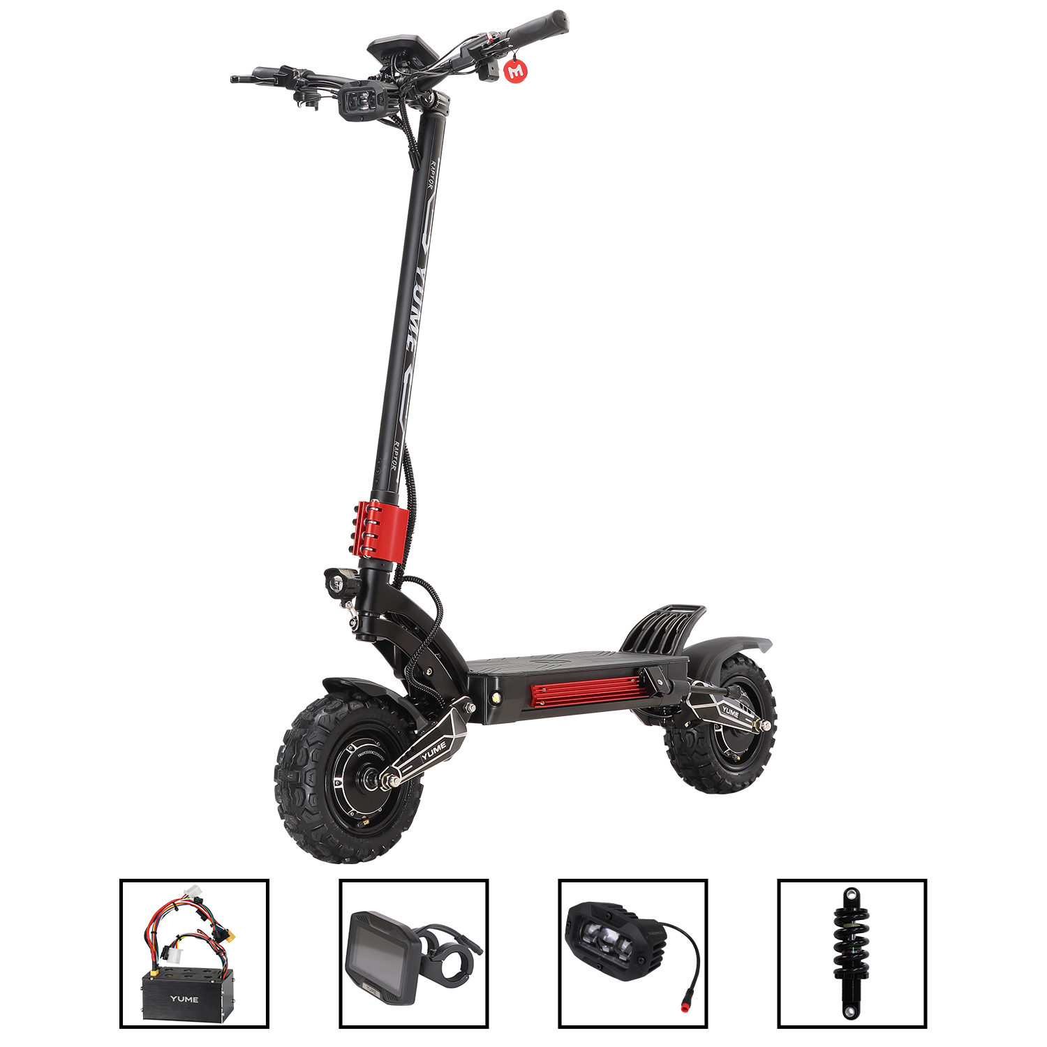 YUME RAPTOR Parts YUME Scooters