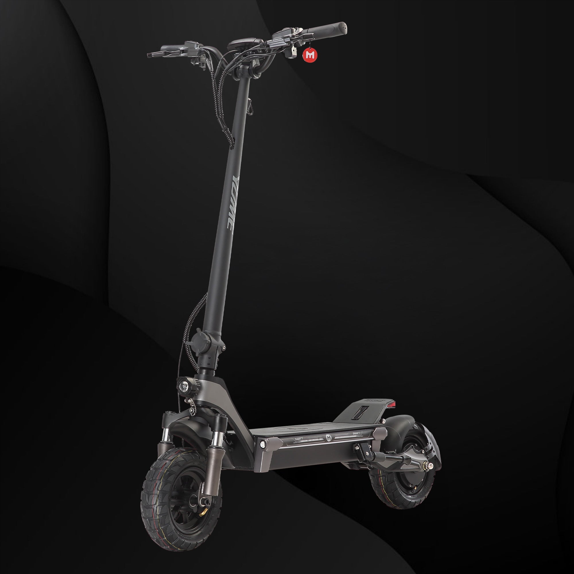 YUME Swift Electric Scooter, All-terrain Fat Tire，32 MPH 37 Miles