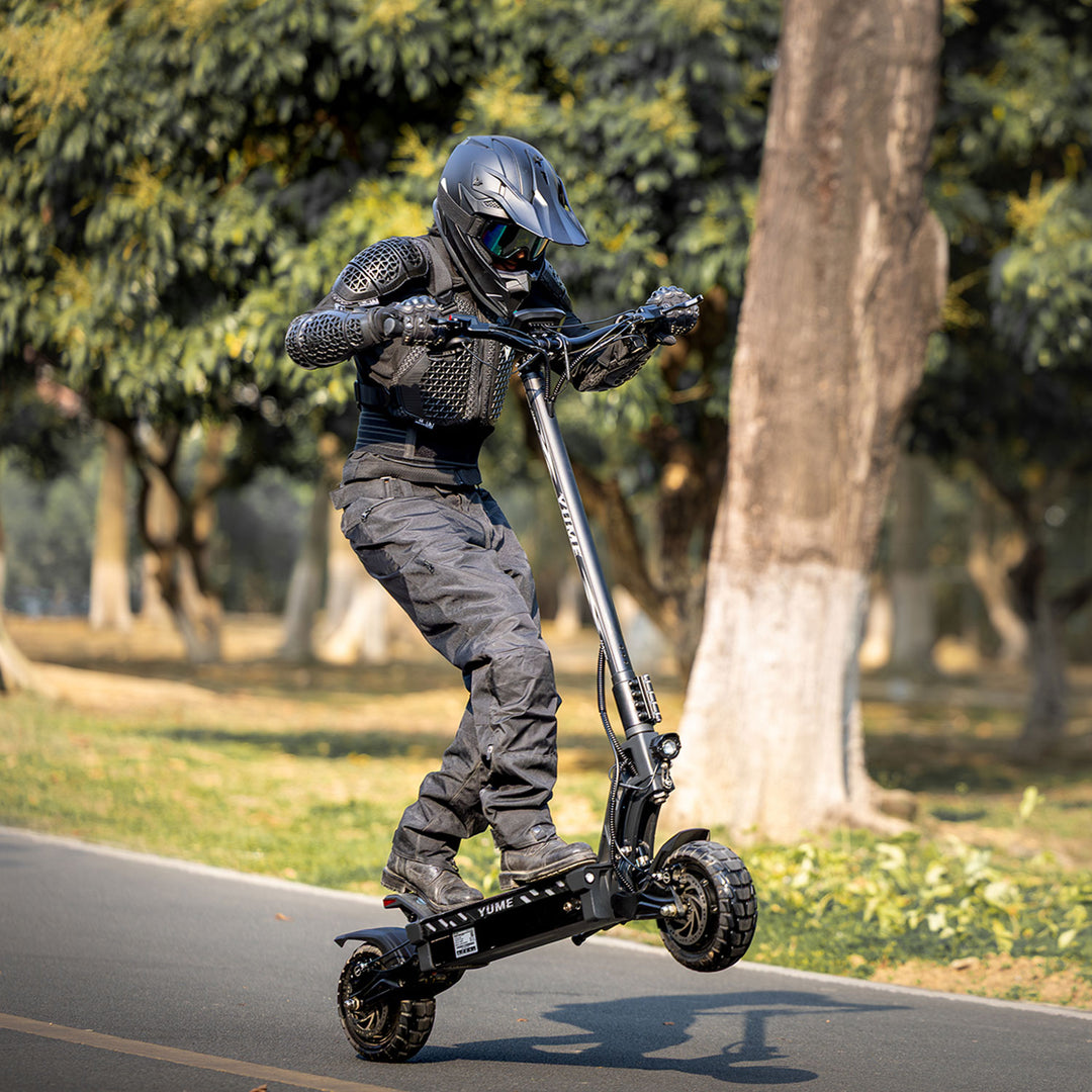 YUME Hawk Electric Scooter 43mph & 4000W & 43 Miles Range, for Adults, Folding E-Scooter, Off-Road Scooter, All-terrain Tires, Max Load 280 lbs