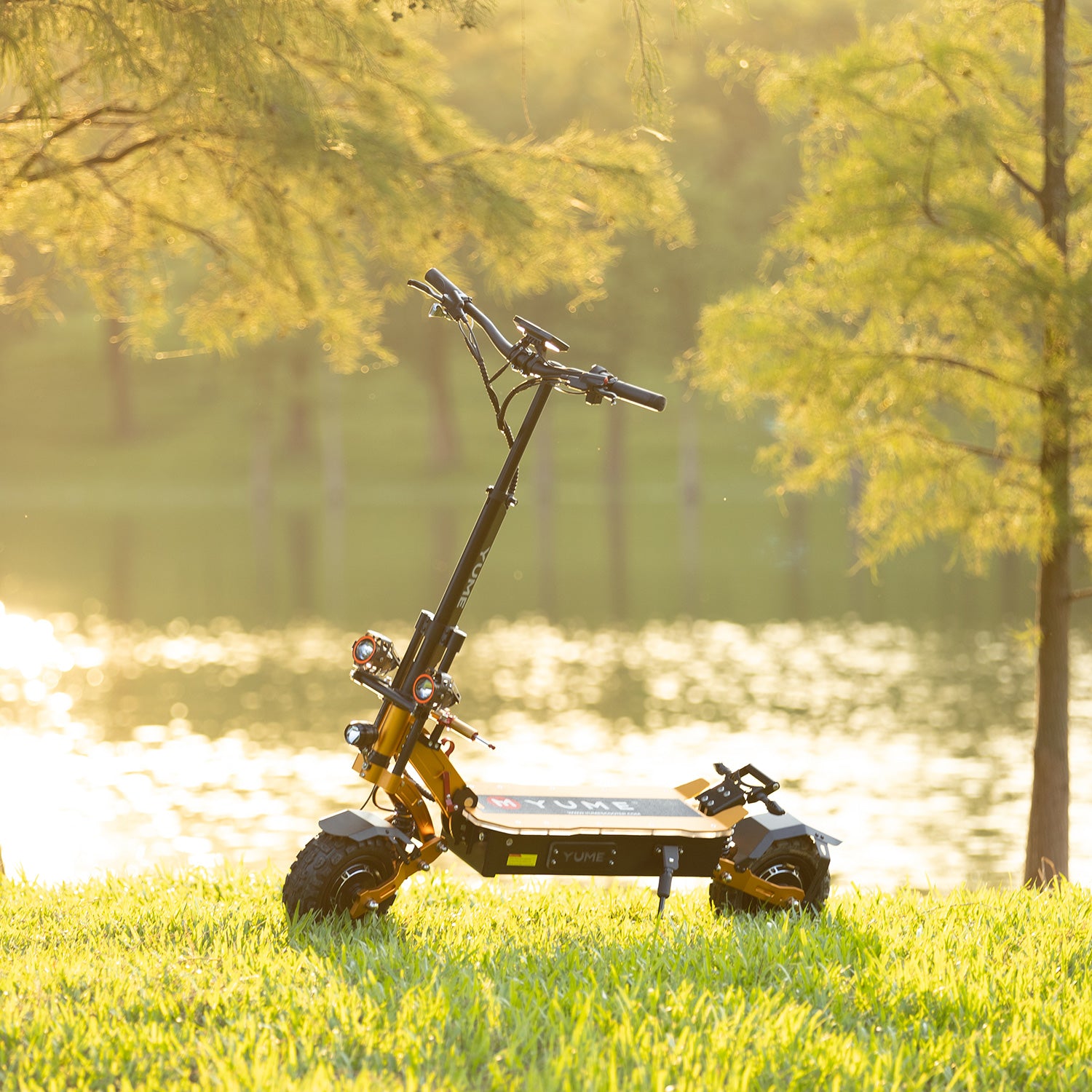 YUME X11 Electric Scooter, 50 MPH 60 Miles 6000W, All-terrain Tire