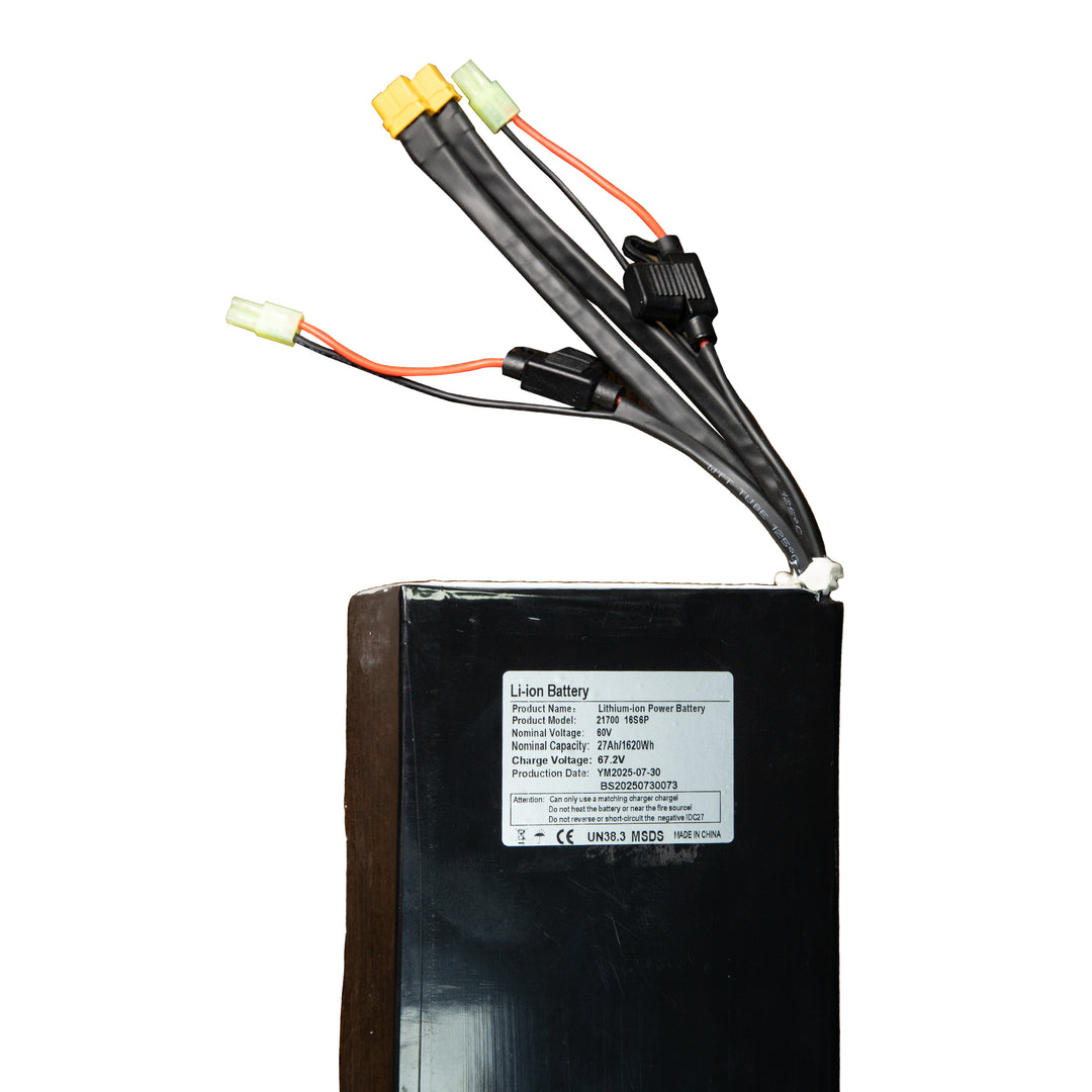 Samsung 60V 30AH / Standard 60V 27AH Battery  Hawk Pro