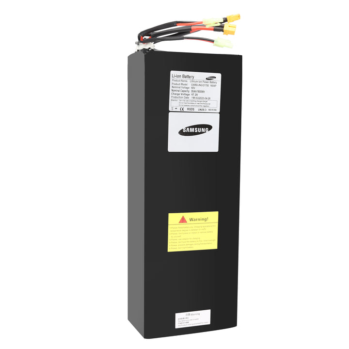 Li-on Battery 60V 31.5AH /  SAMSUNG  Li-on Battery 60V 30AH  X11+